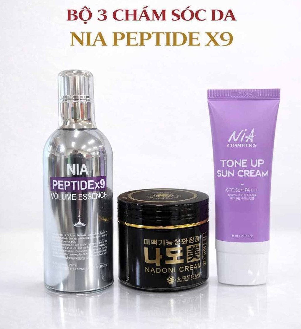 Bộ 3 chăm sóc da nia