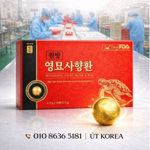 Đột quỵ rùa vàng xạ hương 10 viên