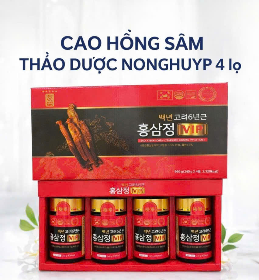 CAO HỒNG SÂM THẢO DƯỢC 6 NĂM TUỔI – HÀNG CHÍNH HÃNG HÀN QUỐC 100% 4 L0