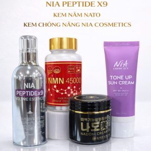 🌸 BỘ 4 CHĂM SÓC DA CAO CẤP NIA COSMETICS – GIẢI PHÁP CHĂM SÓC DA TOÀN DIỆN 🌸